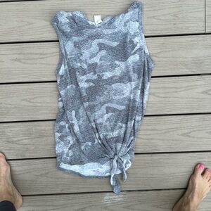 Camouflage tank top